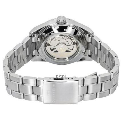Orient Star moderne rustfrit stål grøn urskive automatisk RE-AU0107E 100M herreur