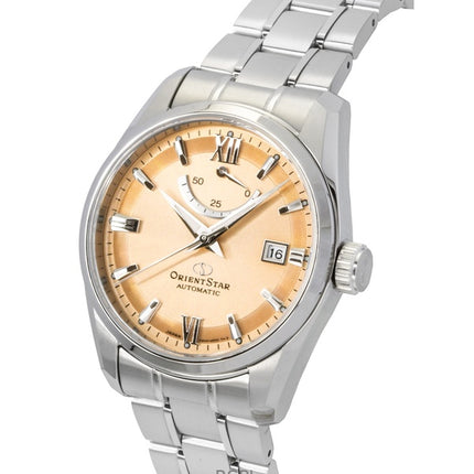 Orient Star moderne rustfrit stål kobber urskive automatisk RE-AU0108G 100M herreur