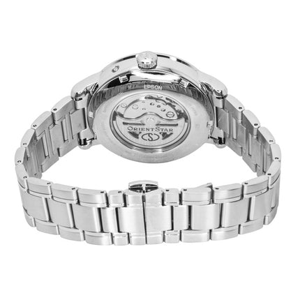 Orient Star M45 F7 Mekanisk Månefase Rustfrit Stål Marineblå Åben Hjerteskive Automatisk RE-BT0006L Herreur