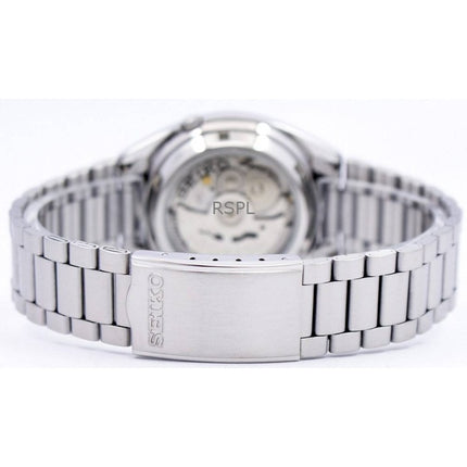 Renoveret Seiko 5 sort urskive automatisk SNXS79K1 herreur