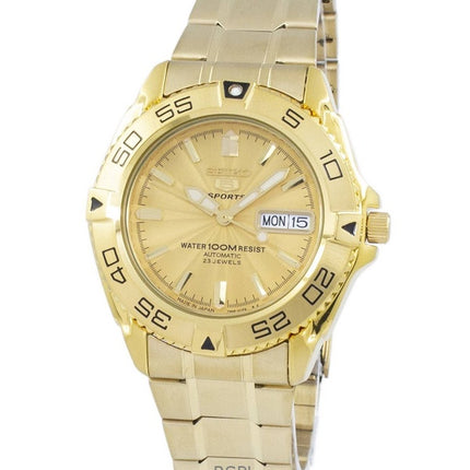 Renoveret Seiko 5 Sports automatisk, fremstillet i Japan, SNZB26J1, herreur