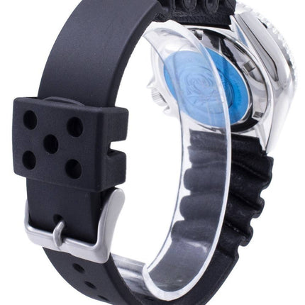 Renoveret Seiko sort urskive automatisk dykkerur SKX007K1 herreur