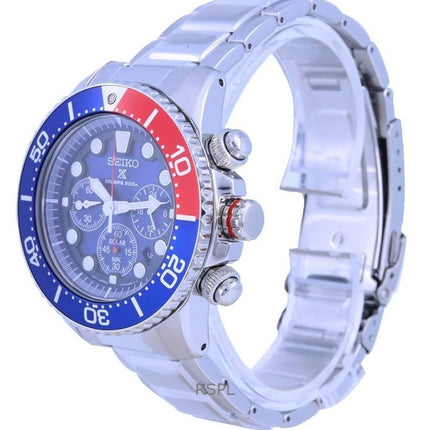 Renoveret Seiko Prospex Chronograph Solar Diver&#39;s SSC783P1 200M Herreur