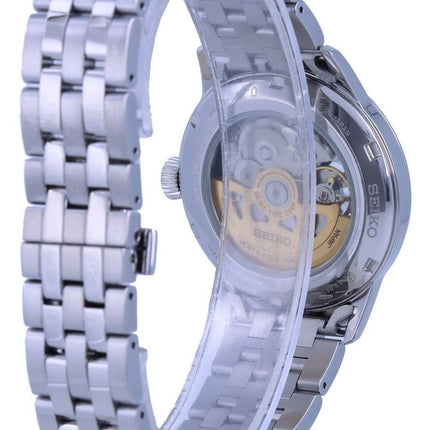 Renoveret Seiko Presage Cocktail Time blå Acapulco åbent hjerte automatisk SSA439J1 herreur