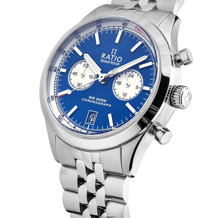 Ratio Street Racer Chronograph RTC014 200M Ur med omvendt Panda-urskive