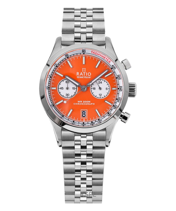 Ratio Street Racer Chronograph RTC016 200M Ur med omvendt Panda-urskive