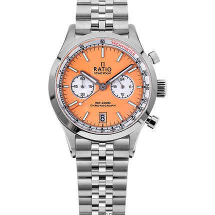 Ratio Street Racer Chronograph RTC019 200M Ur med omvendt Panda-urskive