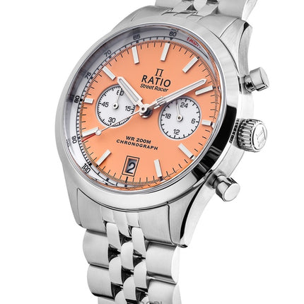 Ratio Street Racer Chronograph RTC019 200M Ur med omvendt Panda-urskive