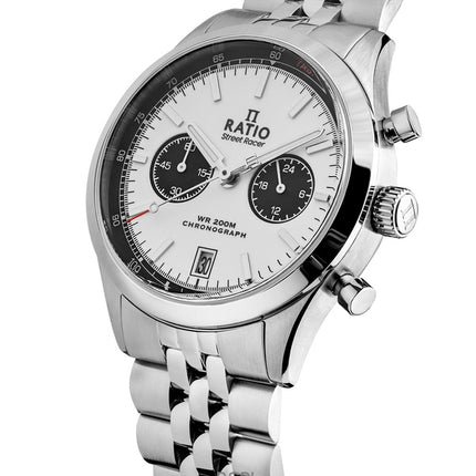 Ratio Street Racer Chronograph RTC022 200M Panda-urskive