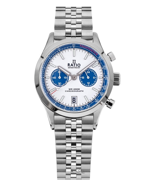 Ratio Street Racer Chronograph RTC024 200M Panda-urskive