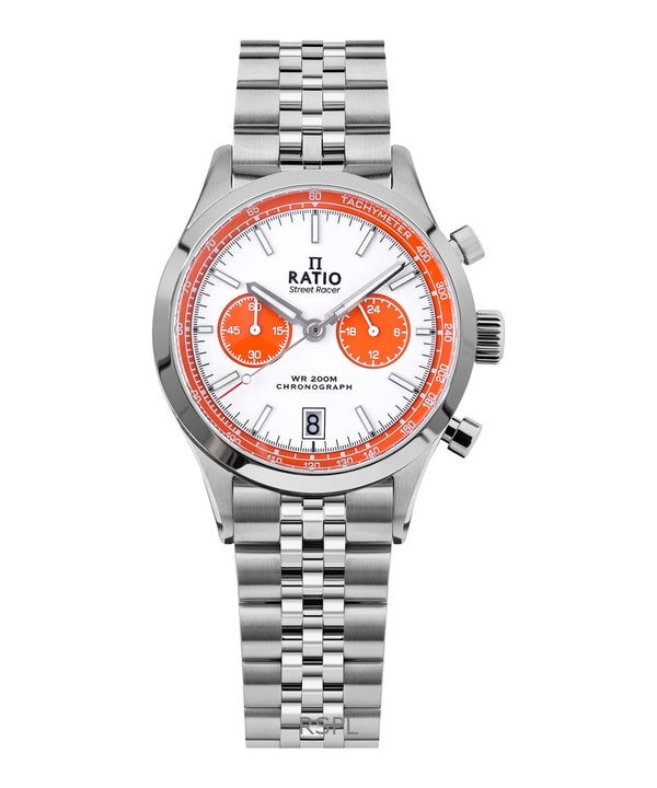 Ratio Street Racer Chronograph RTC026 200M Panda-urskive