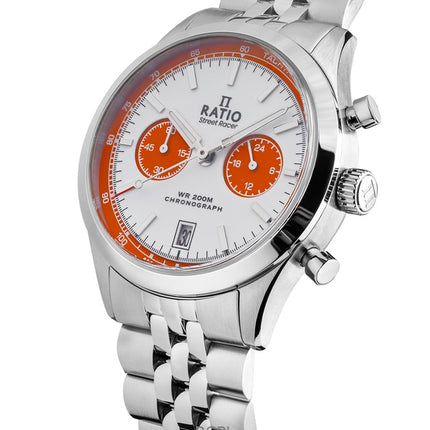 Ratio Street Racer Chronograph RTC026 200M Panda-urskive