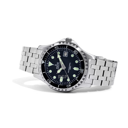 Ratio FreeDiver Professional Sapphire Black Dial Kvarts RTF005 200M herreur