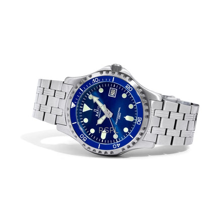Ratio FreeDiver Professional Sapphire Blue Sunray Dial Kvarts RTF007 200M herreur