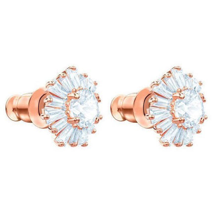 Swarovski Idyllia Rose Gold Tone Belagte og Zirconia ørestikker 5459597 til kvinder