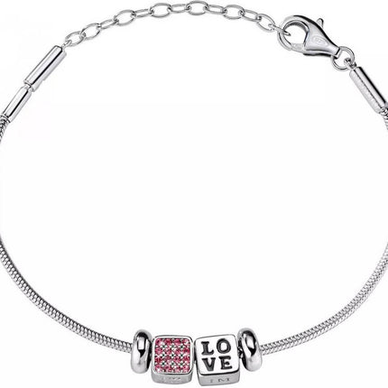 Morellato Solomia Sterling Silver Love SAFZ177 kvinders armbÃ¥nd