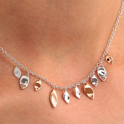 Morellato Foglia 925 sølv halskæde SAKH49 til kvinder