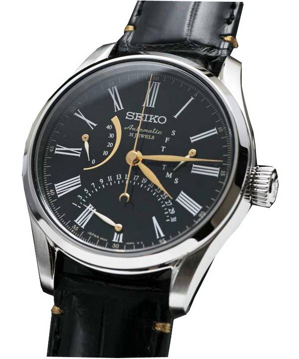 Seiko varsle "URUSHI" automatisk Power Reserve SARD011 Herreur