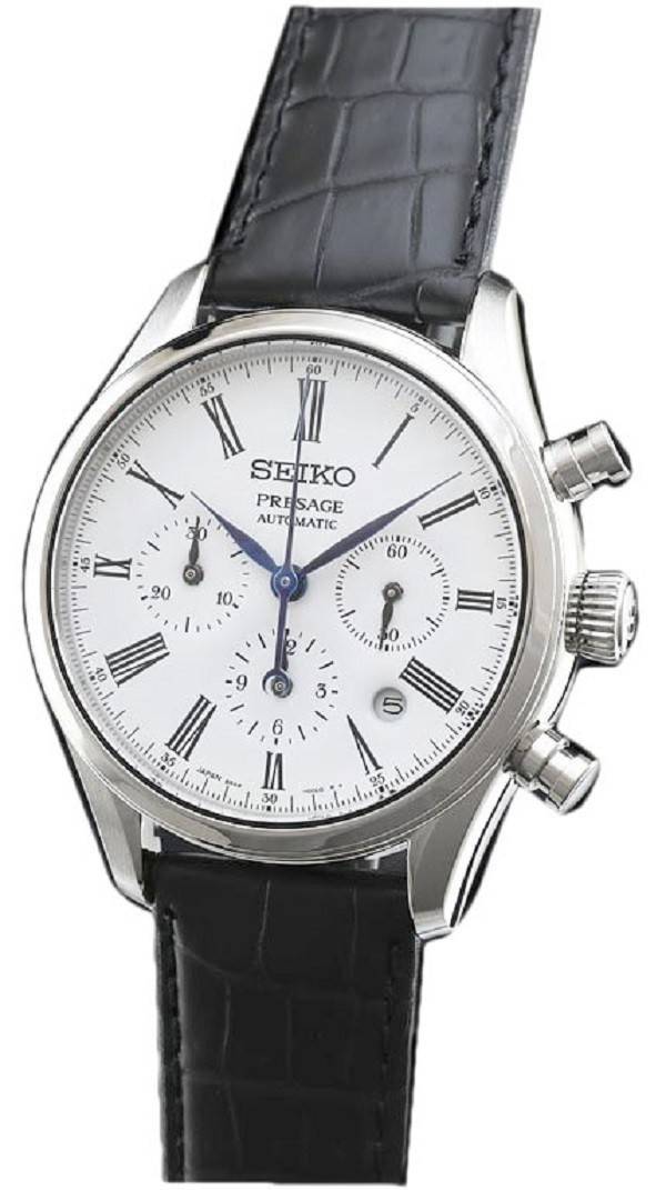 Seiko varsle SARK013 Chronograph automatisk Japan gjort Herreur