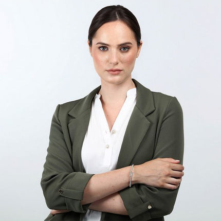 Morellato Poetica Rustfrit Stål Cool Tennis Armbånd SAUZ36 Til Damer