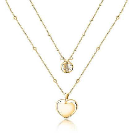 Morellato Istanti guld tone rustfrit stål halskæde SAVZ03 til kvinder