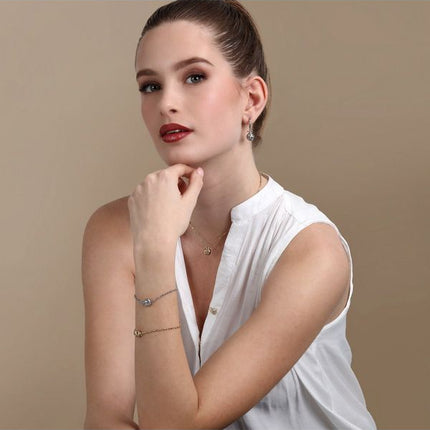 Morellato Istanti guld tone rustfrit stål halskæde SAVZ03 til kvinder