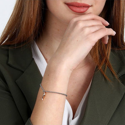 Morellato Istanti Rose guld rustfrit stål armbånd SAVZ11 til kvinder