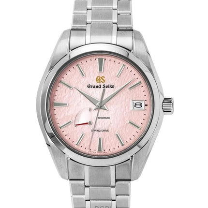 Grand Seiko Heritage Limited Edition 20-års jubilæums titanium pink urskive automatisk SBGA497G 100M herreur
