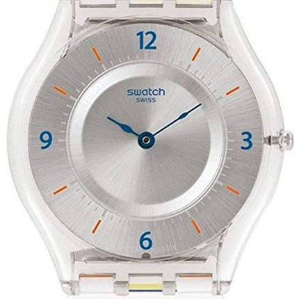 Swatch hud klassiske tynde Liner Analog Quartz SFE108 kvinders Watch