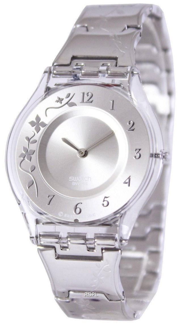 Swatch klassiske bjergbestiger blomstrende schweizisk Quartz SFK300G kvinders ur