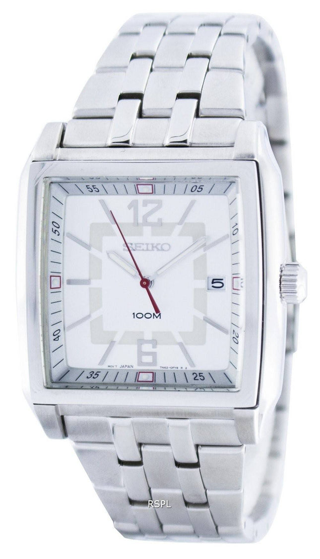 Seiko Quartz Square form SGED73 SGED73P1 SGED73P Herreur
