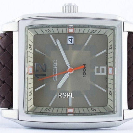 Seiko Quartz Square form SGED77 SGED77P1 SGED77P Herreur
