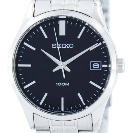 Seiko Quartz Black Dial SGEF01 SGEF01P1 SGEF01P Herreur
