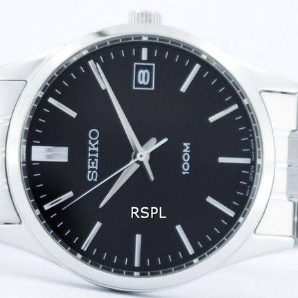 Seiko Quartz Black Dial SGEF01 SGEF01P1 SGEF01P Herreur
