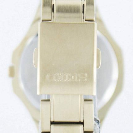 Seiko Quartz Analog guld Tone SGEF64 SGEF64P1 SGEF64P Herreur