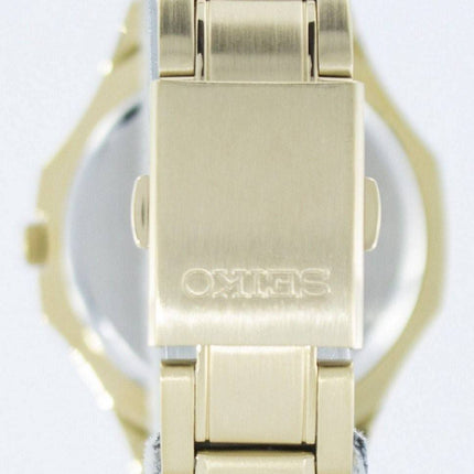 Seiko Quartz Analog guld Tone SGEF66 SGEF66P1 SGEF66P Herreur