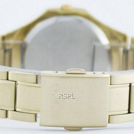 Seiko Quartz Analog guld Tone SGEF66 SGEF66P1 SGEF66P Herreur