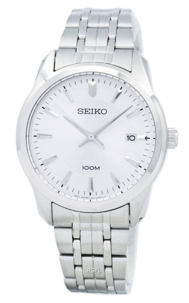Seiko Quartz rustfrit stål SGEG01P1 SGEG01P Herre ur