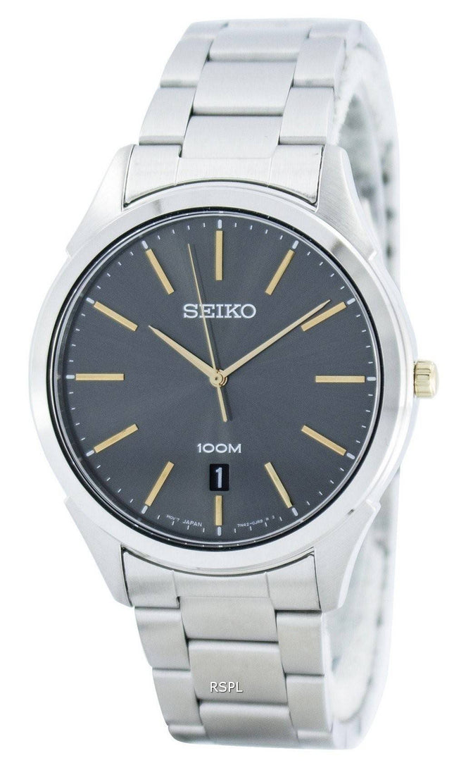 Seiko Quartz analoge SGEG73 SGEG73P1 SGEG73P Herreur