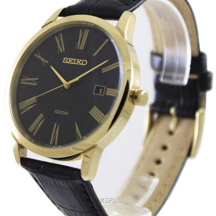 Seiko Montre Quartz Black Dial SGEH14P1 SGEH14P Herreur