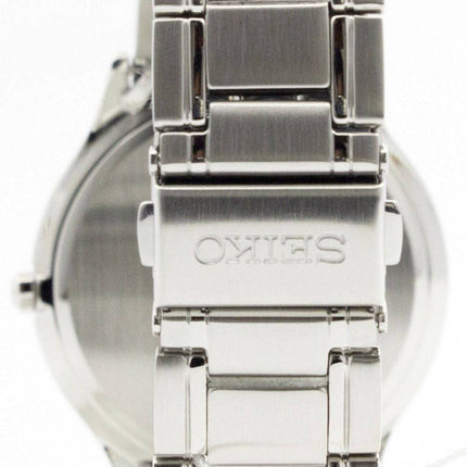 Seiko Quartz safir glas sølv Dial SGEH51P1 SGEH51P Herreur