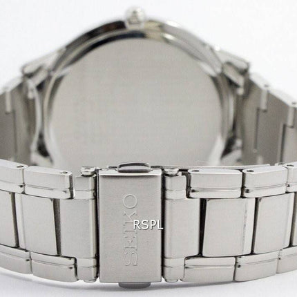 Seiko Quartz safir glas sølv Dial SGEH51P1 SGEH51P Herreur