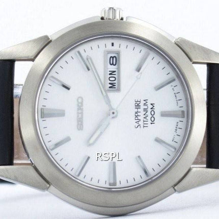 Seiko Titanium kvarts safir SGG727P2 Herreur
