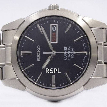 Seiko Titanium safir SGG729P1 SGG729 SGG729P Herreur