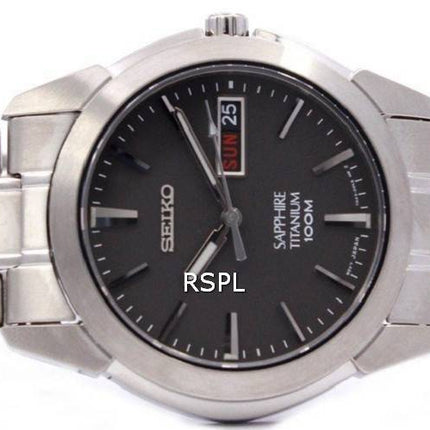 Seiko Titanium safir SGG731P1 SGG731 SGG731P Herreur