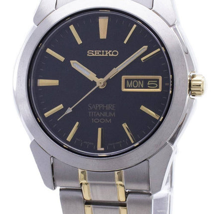 Seiko Titanium safir SGG735P1 SGG735 SGG735P Herreur