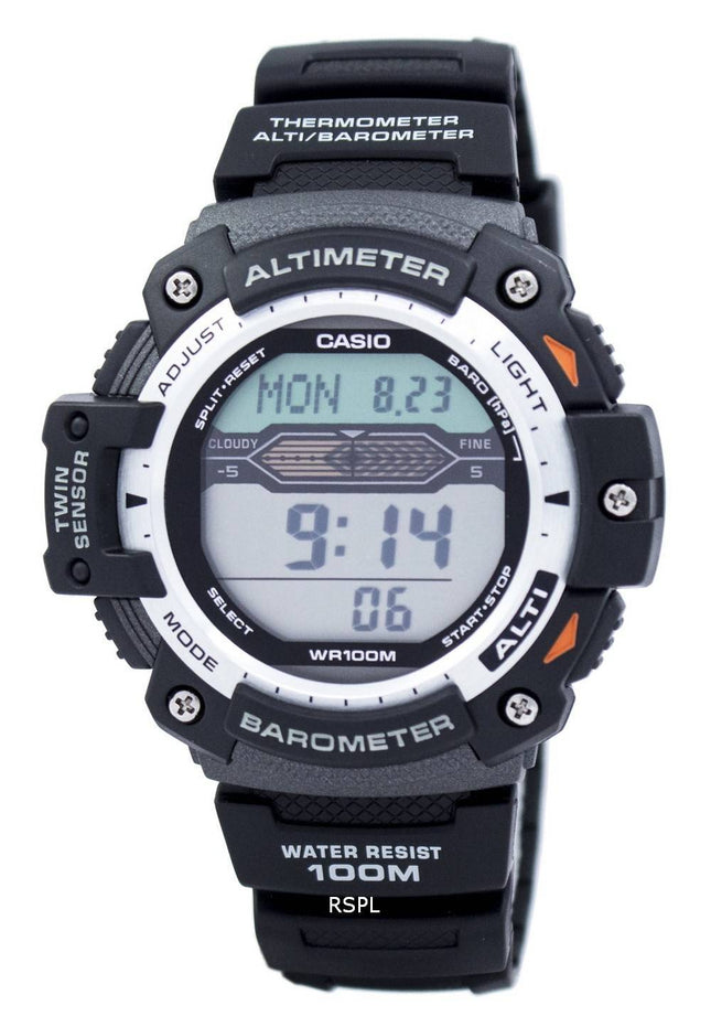 Casio Protrek Sports Twin Sensor SGW-300H-1AVDR SGW-300H-1A Herre ur