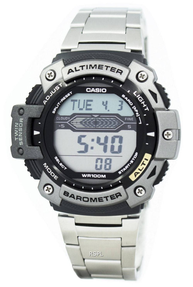 Casio sportsur højdemåler termometer SGW-300HD-1AVDR SGW-300HD-1 SGW300HD