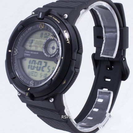 Casio udendørs SGW-600H-9A SGW600H-9A Twin Sensor Quartz Digital Herreur