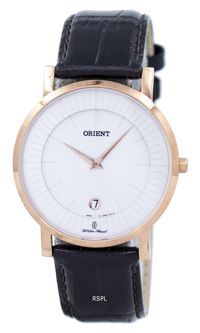 Orientere Analog Quartz Japan gjort SGW0100CW0 kvinders Watch
